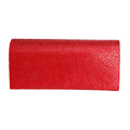 Evening Clutch Bag for Women Red Rhinestone Stylish Chic