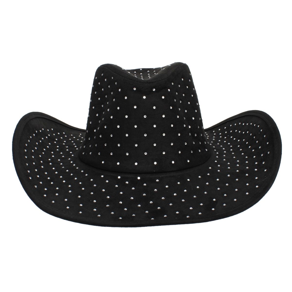 Cowboy Hat Black Rhinestone Stylish Cowgirl Fashion Accessory