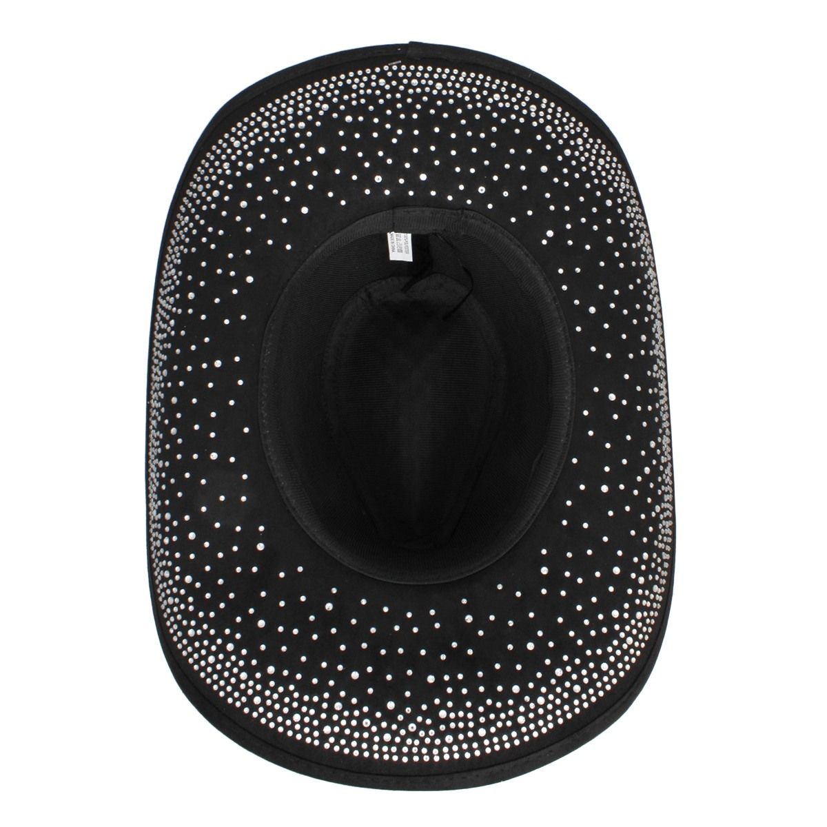 Cowboy Hat Black Rhinestone Stylish Cowgirl Fashion Accessory