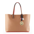 Keychain Bag Charm Gold Big Smile Trendy Accessory
