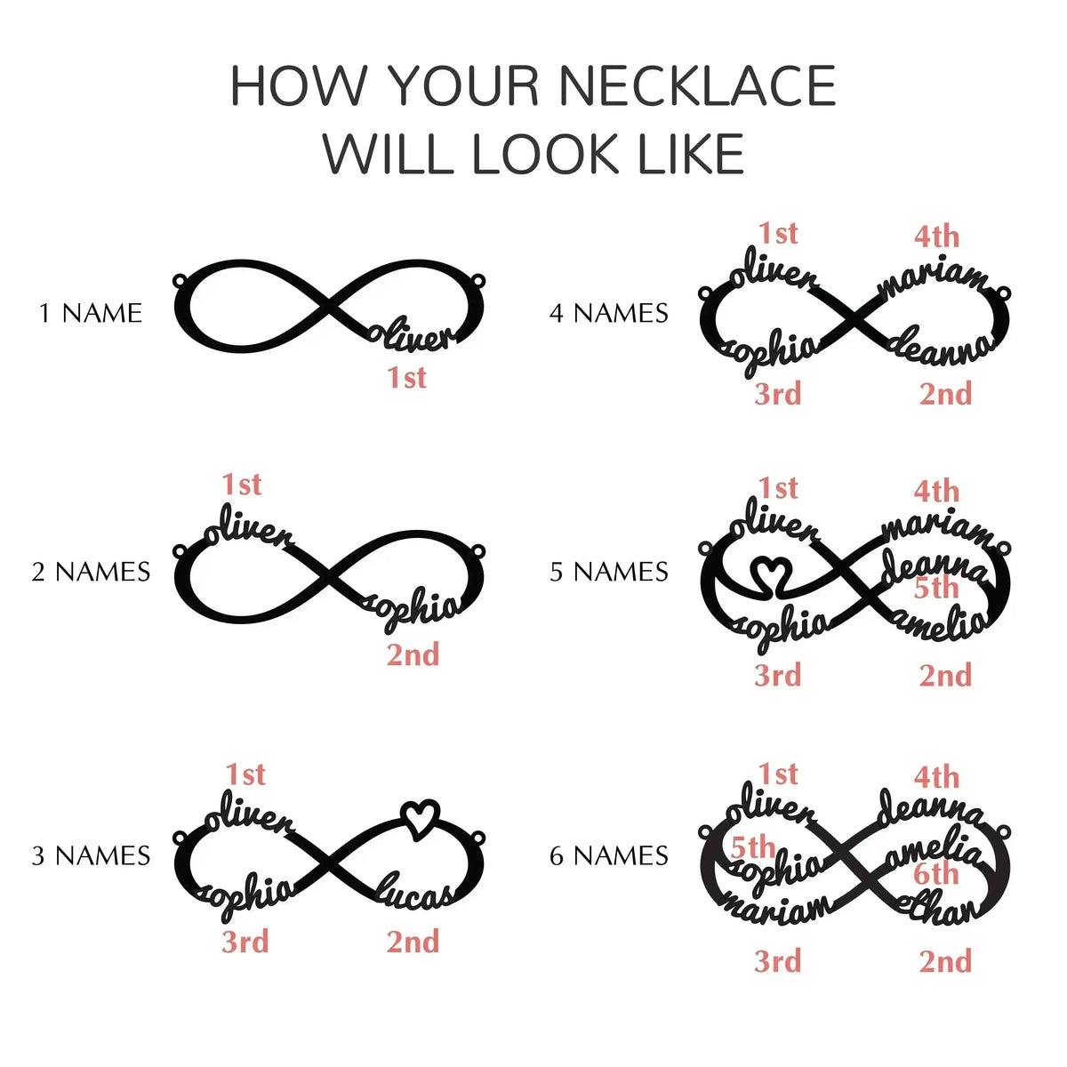 Custom Name Infinity Bracelet | Sterling Silver Mom Jewelry