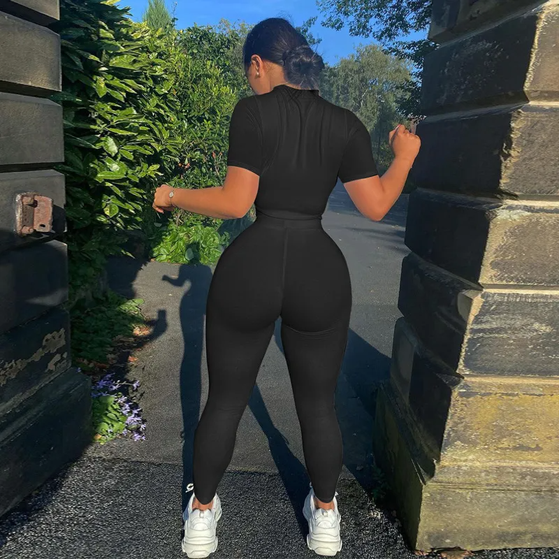 Bodycon Cropped Leggings Set