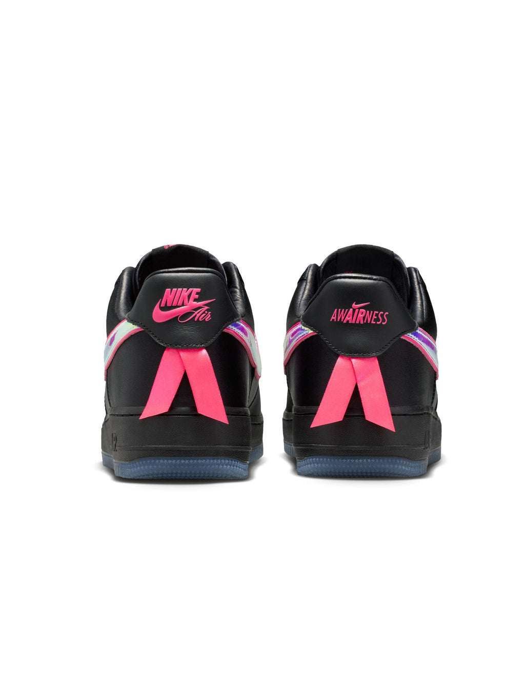 Nike Men's Air Force 1 Breast Cancer Awareness - Black/Hyper Pink
