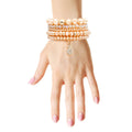 Charm Bracelets Light Brown Pineapple Stylish Fashion Jewelry Accessory