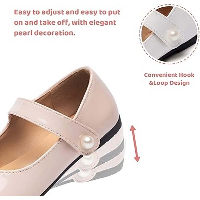New Funky Monkey Toddler Girls Size 5 Tan Mary Jane Dress Ballet Flats Shoes