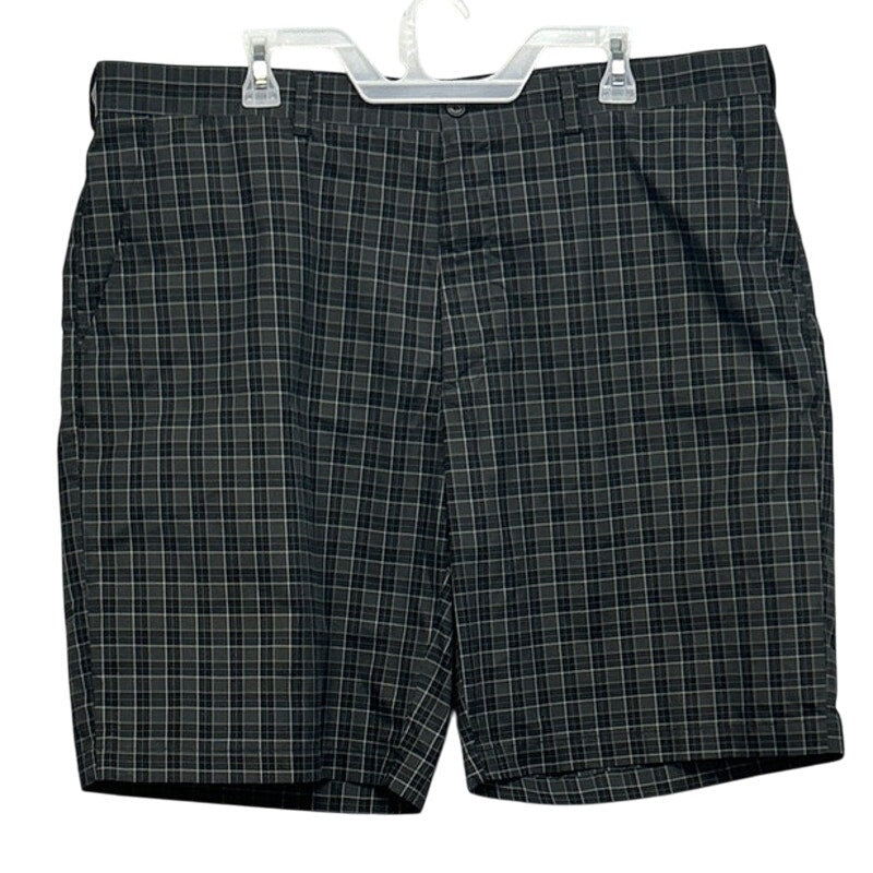 PGA Tour Mens Size 40 100% Polyester Long Plaid Board Athletic Golf Shorts