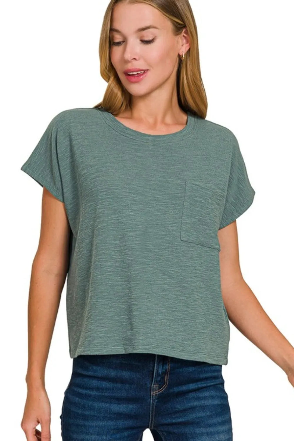 Round Neck Short Sleeve T-Shirt