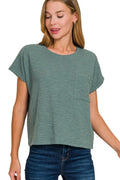 Round Neck Short Sleeve T-Shirt