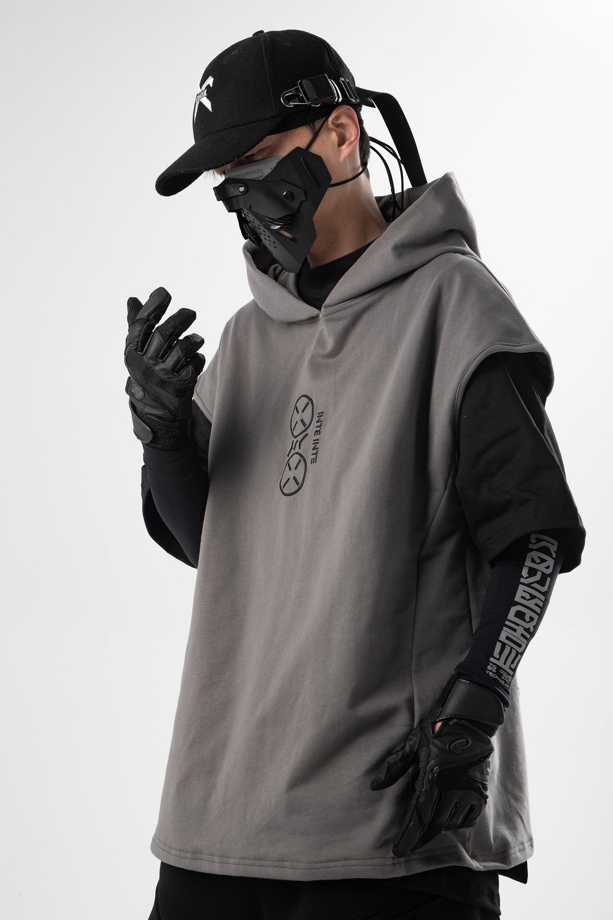 JX "All Business" Short Sleeves Hoodie