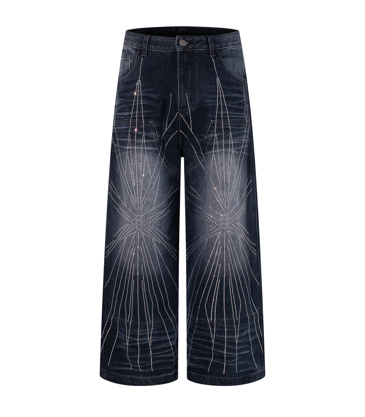 STAR RHINESTONE DENIM