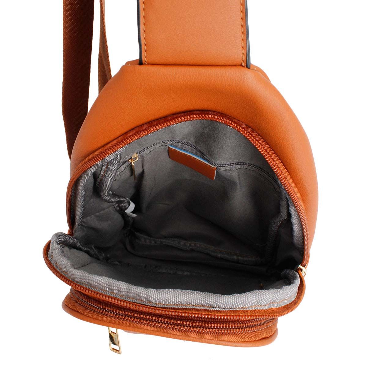 Sling Bag Camel Brown Stylish Casual Fashion Accessory