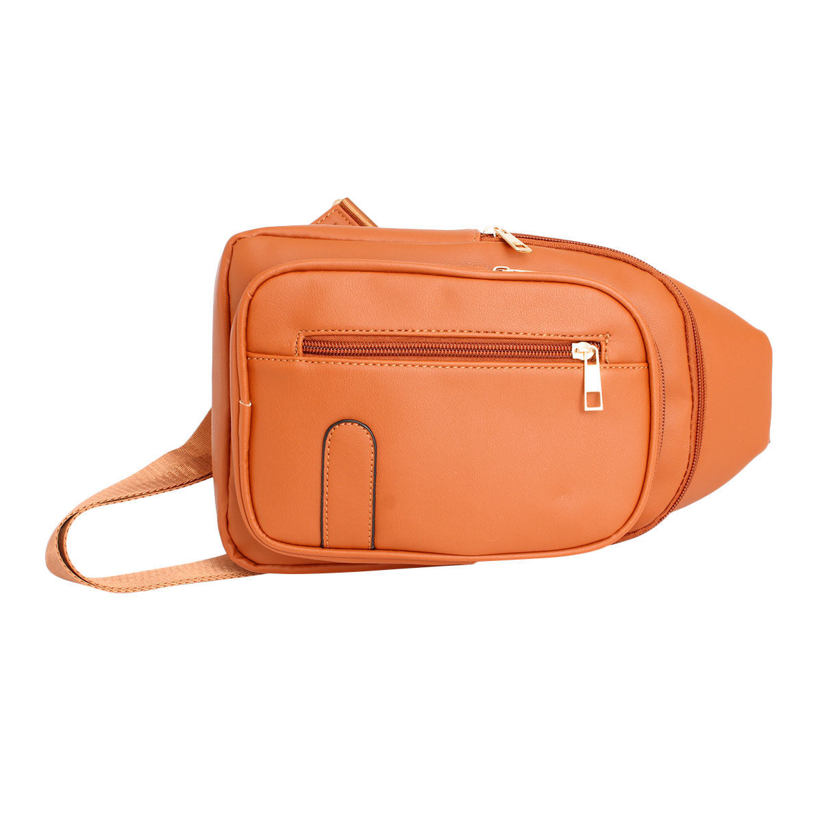 Sling Bag Camel Brown Stylish Casual Fashion Accessory