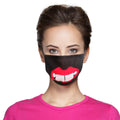 Face Mask Black Goofy Stylish Casual Accessory