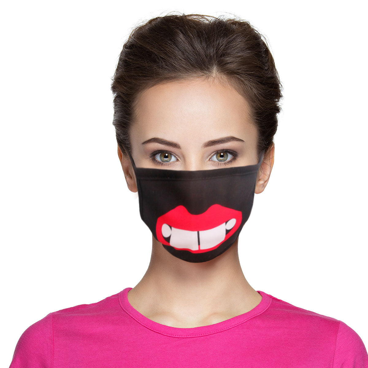 Face Mask Black Goofy Stylish Casual Accessory
