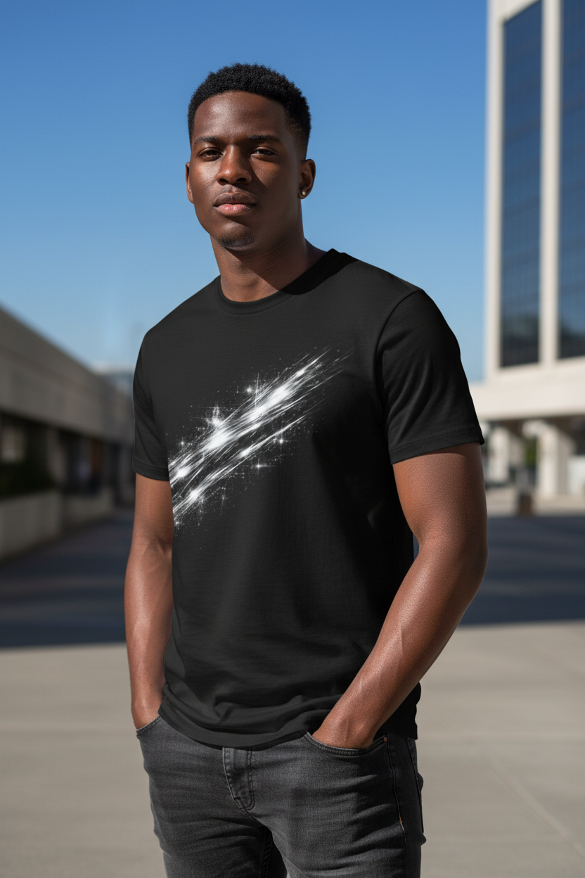 Future Signal T-Shirt – Limited Drop – Chrome Glitch Streetwear Graphic Tee