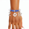Bracelet Blue Bead Zeta Stylish Fashion Jewelry Accessory