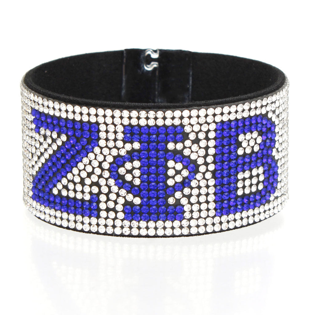 Magnetic Rhinestone Bracelet Clear Sorority Stylish Jewelry Accessory
