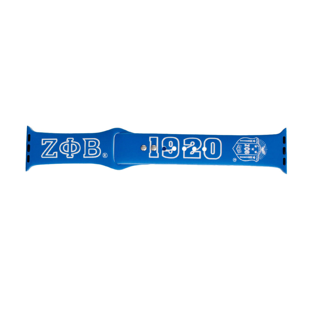 Watch Band Strap Blue White Sorority Stylish Casual Accessory