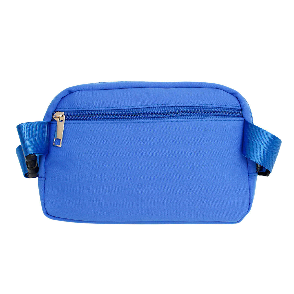 Canvas Crossbody Waist Bag Blue Sorority Stylish Casual Accessory