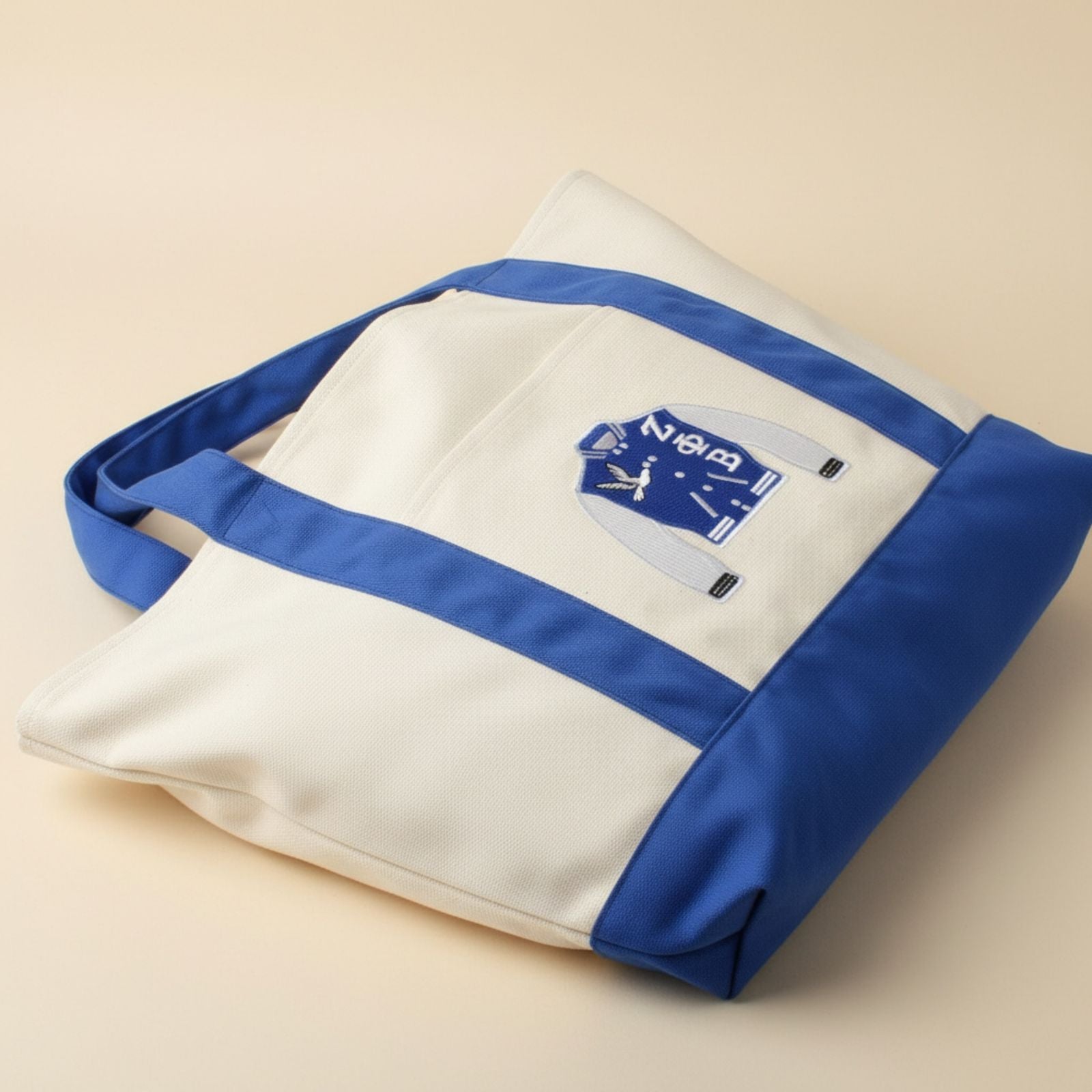 Large Canvas Tote Bag Sorority Reusable Stylish Casual Merch