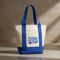 Mini Canvas Tote Bag 1920 Embroidered Casual Fashion Accessory