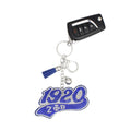 Padded Keychain Bag Clip Sorority 1920 Trendy Accessory
