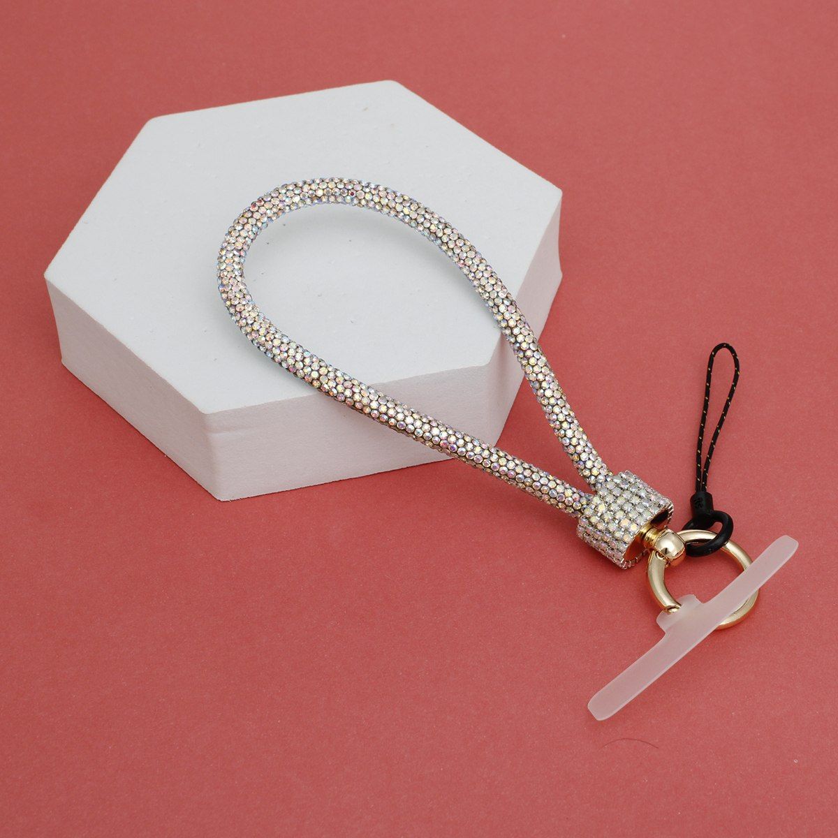 Phone Wrist Strap Rhinestone Bling Accessory Stylish Trendy
