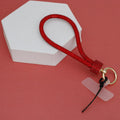 Phone Wrist Strap Rhinestone Bling Accessory Red Stylish Chic
