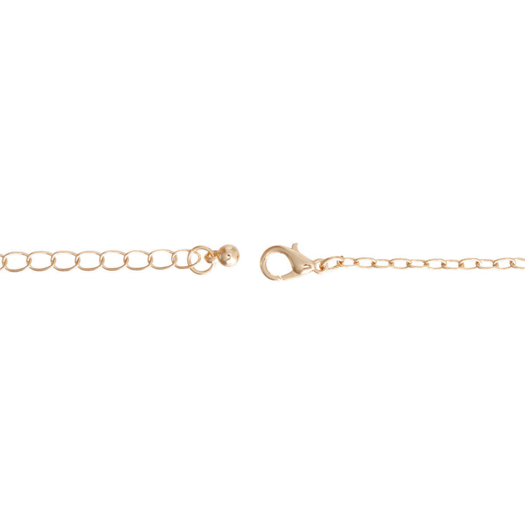 Statement 2-Piece Gold Melanin Afro Chains Layered Necklace Set