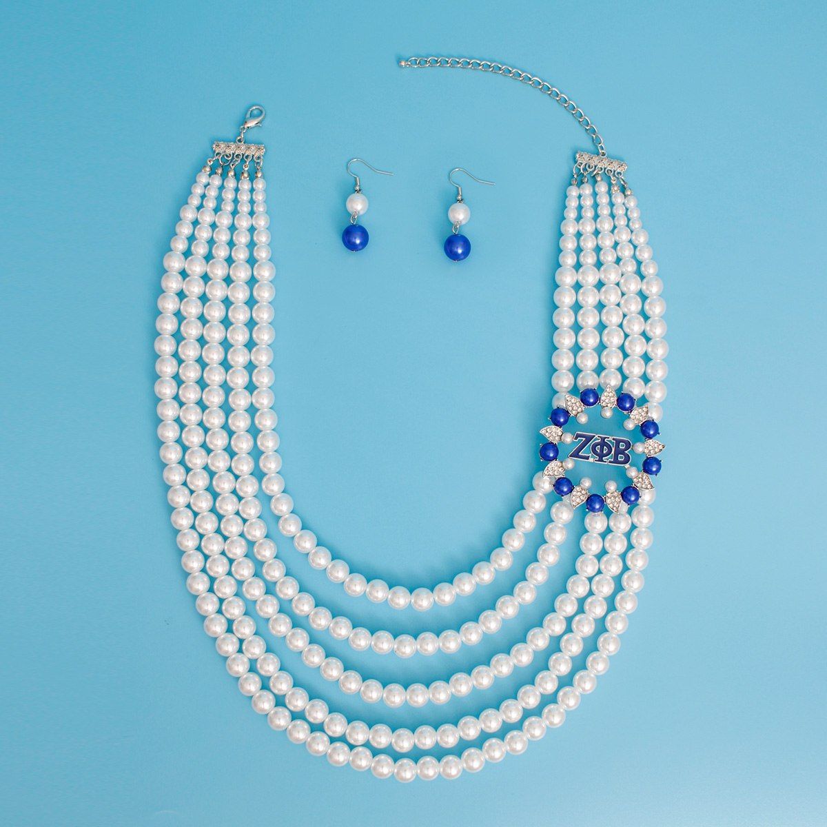 White Pearl Necklace Set for Women – Elegant Fashion Jewelry