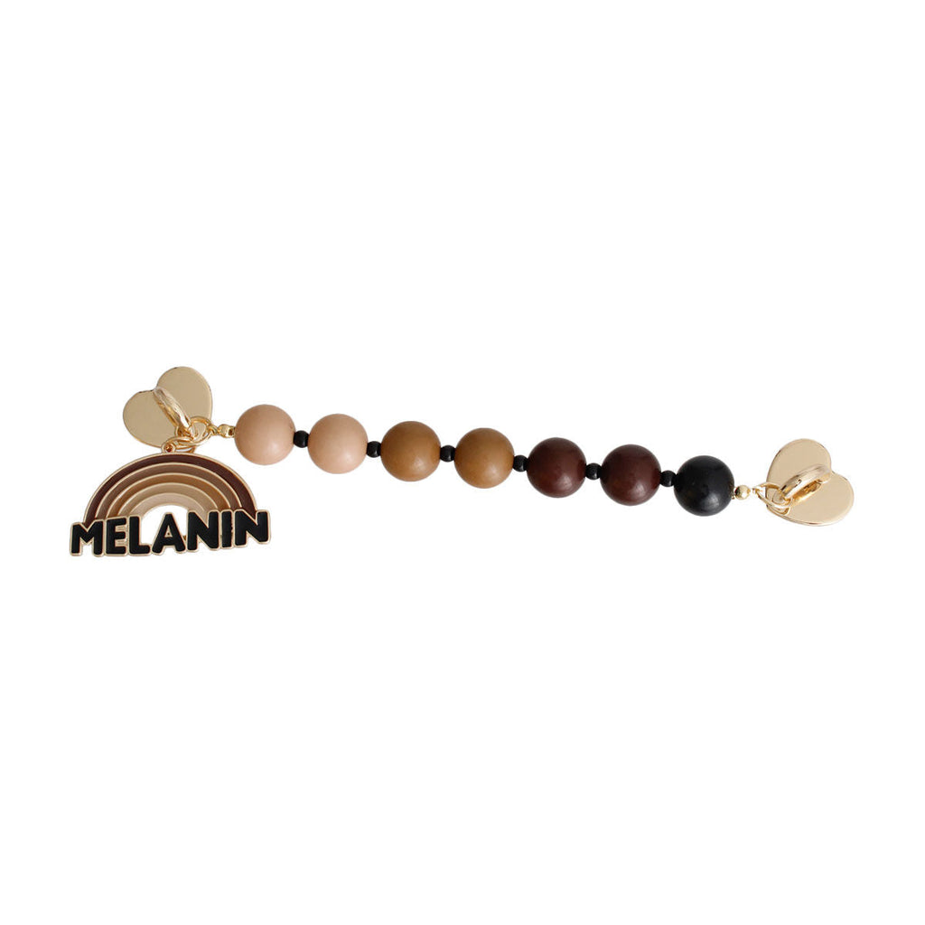 Phone Strap Brown Melanin Stylish Accessory