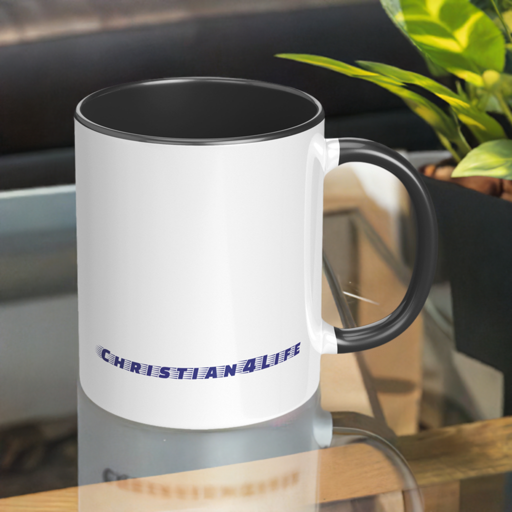 Christian Mug "Man of God, Hero to me", A Gift for the God-Fearing Hero in Your Life