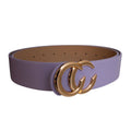 Fashion Belt Lavender and Gold Stylish Lavish Lavender Accessory