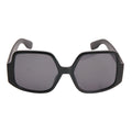 Sunglasses Retro Black Square Stylish Chic Fashion Accessory