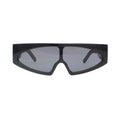 Women’s Sunglasses Black Thin Visor Stylish Modern Eyewear