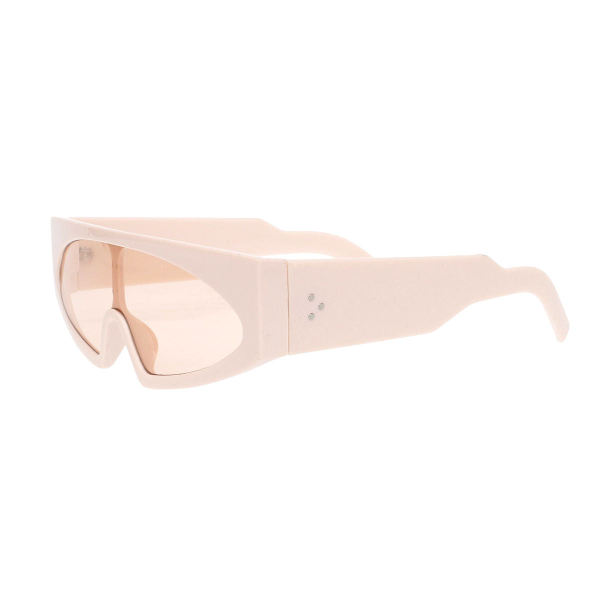 Women’s Pink Thin Visor Sunglasses Stylish Modern Eyewear