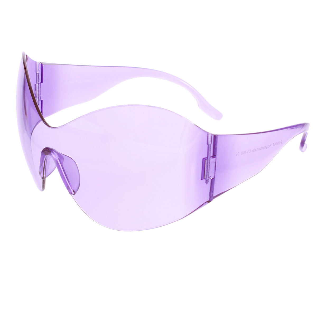 Women’s Purple Butterfly Mask Sunglasses Stylish Eyewear