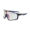 Sunglasses Royal Blue Splatter Mirror Stylish Eyewear