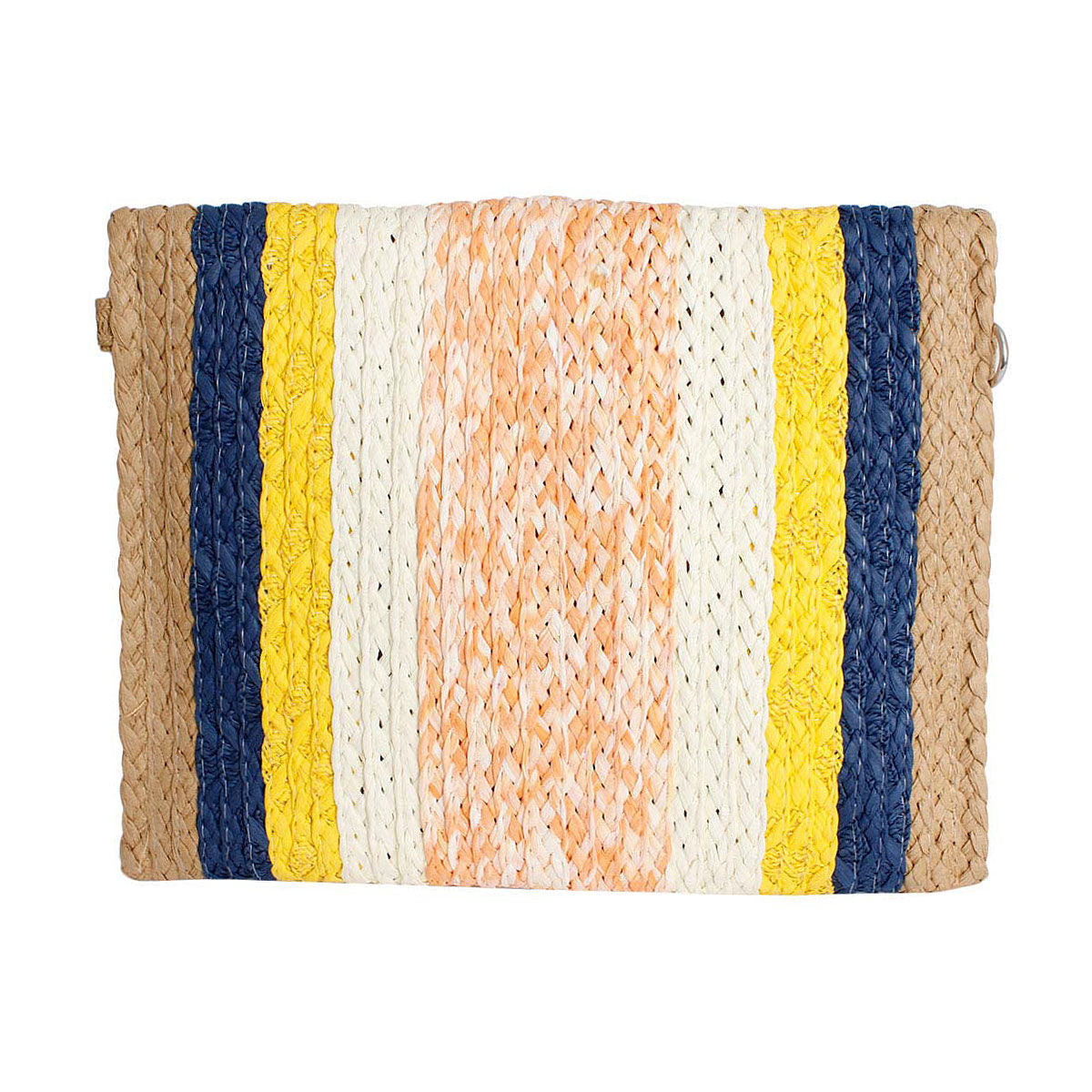 Flap Clutch with Multi Ring Pattern – Stylish Statement Accessory