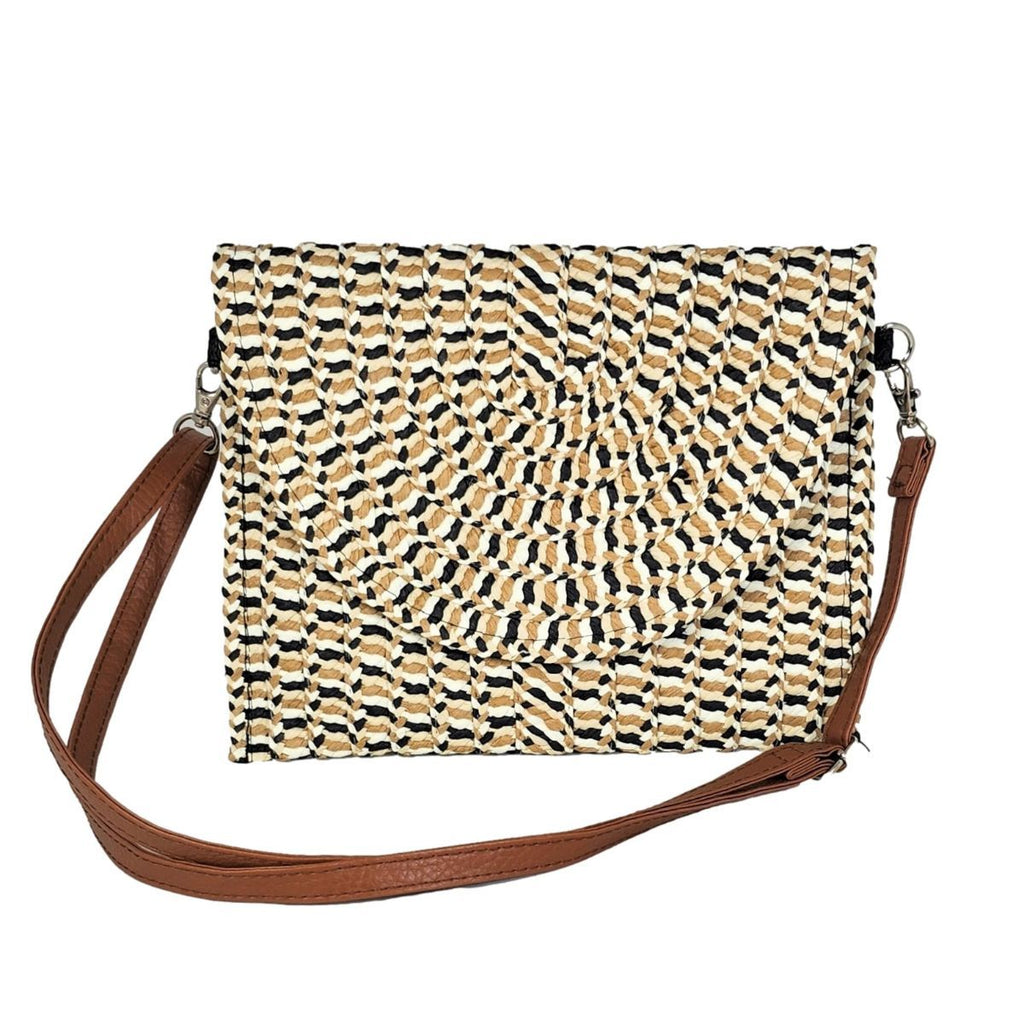Flap Clutch Multi Color Pattern Stylish Fashion Handbag