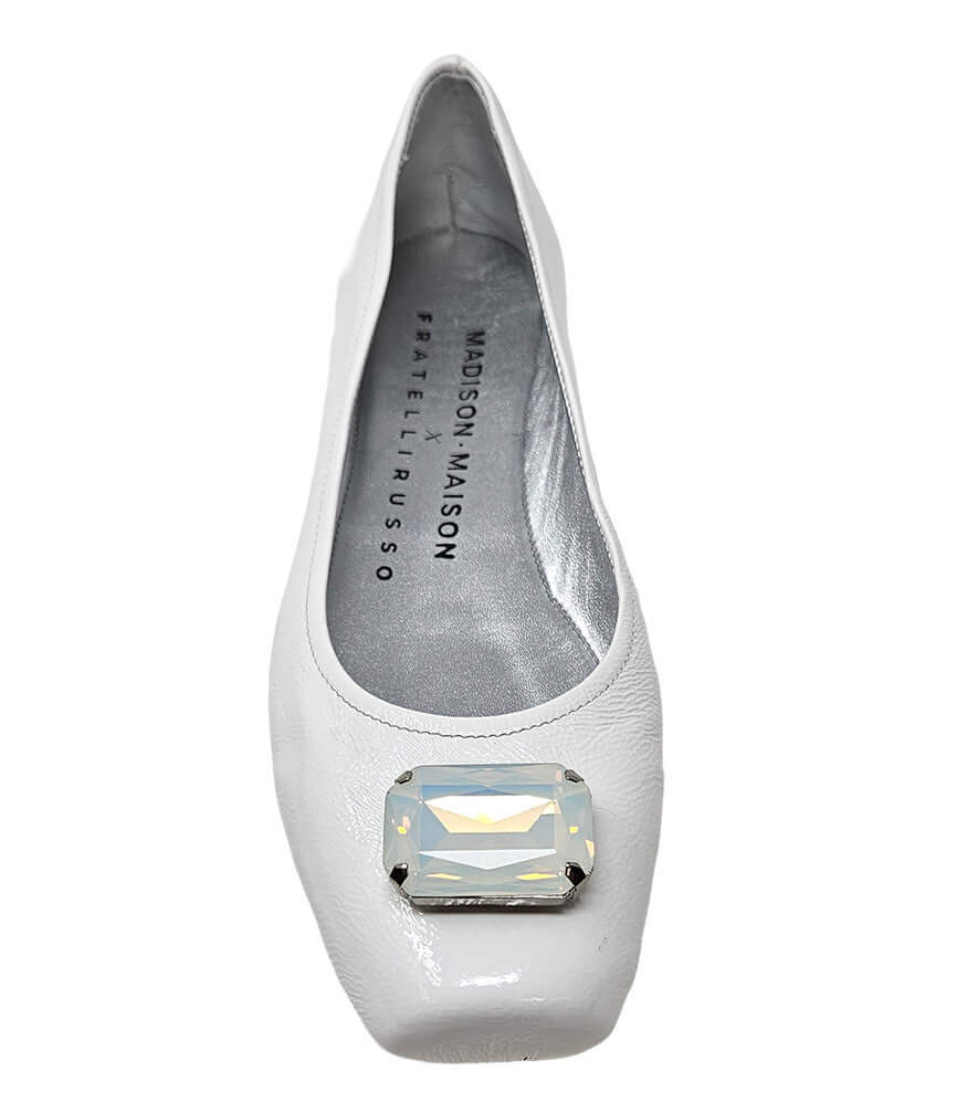 Marion White Jeweled Ballet
