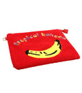 Fashion Handbag Red Banana Clutch Stylish Statement Accessory