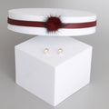 Statement Pom Pom Choker Necklace Trendy Stylish Accessory