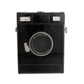 Fashion Handbag Shiny Black Stylish Camera Bag Chic Accessory