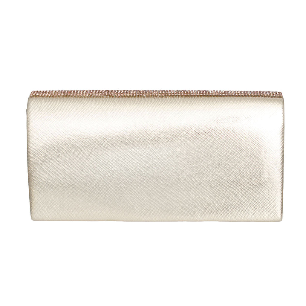 Fashion Handbag Gold Mama Flap Clutch Stylish Chic Accessory