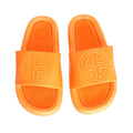 Fashion Slide Sandal Size 7 Orange Cloud Trendy Casual