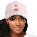 Fashion Leather Hat in Pink – Stylish Casual Accessory