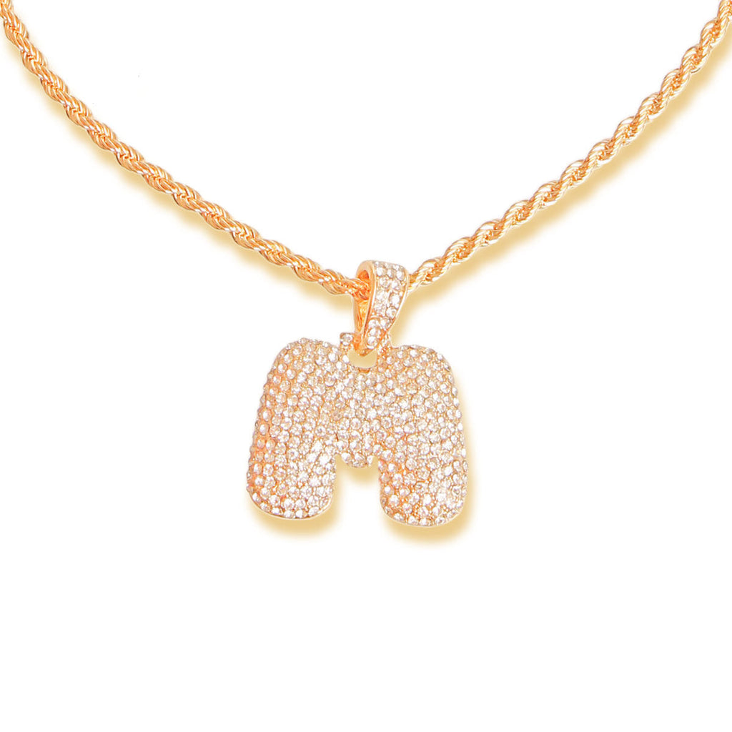 Initial Pendant Necklace Trendy Fashion Jewelry Accessory