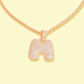Initial Pendant Necklace Trendy Fashion Jewelry Accessory