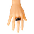 Statement Ring Hematite Hues Stylish Signature Jewelry